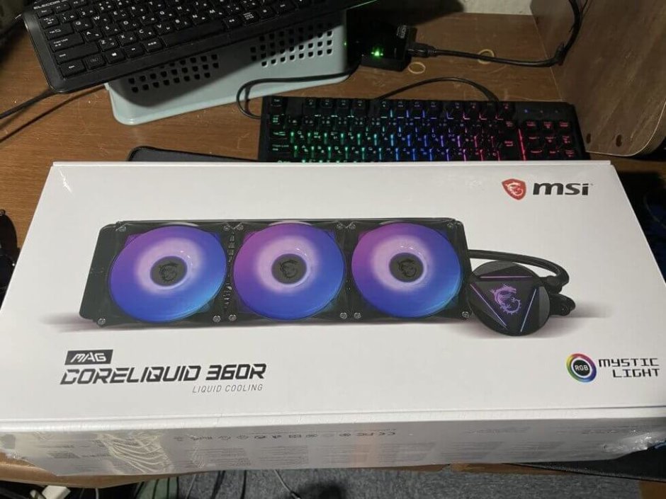 簡易水冷の開封前